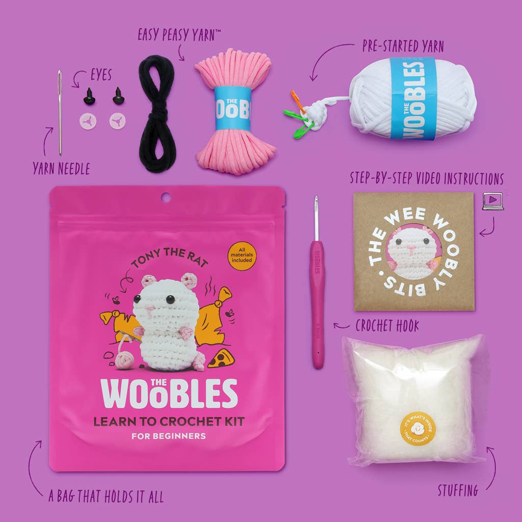 The Woobles Crochet Kit