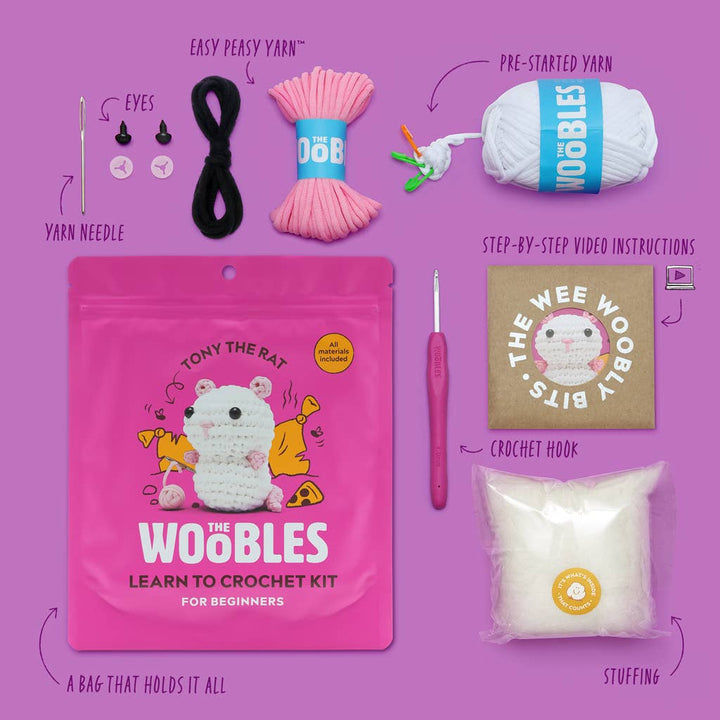 The Woobles Crochet Kit
