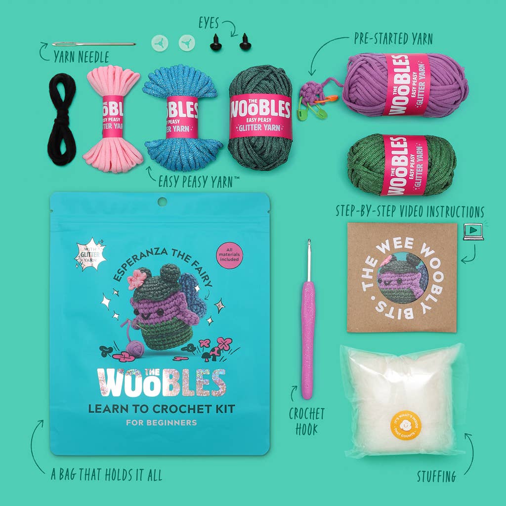 The Woobles Crochet Kit