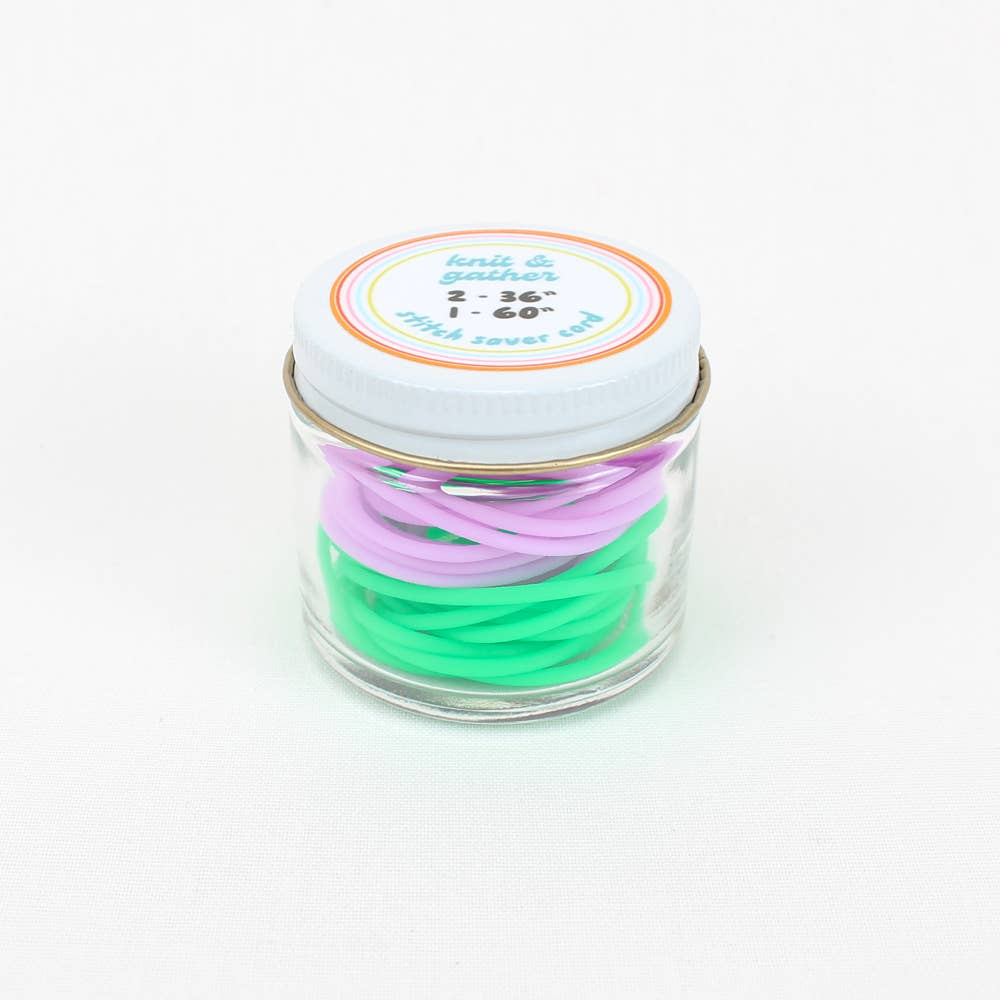 Knit & Gather Stitch Saver Cords