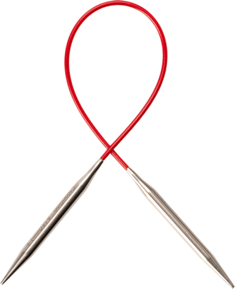 ChiaoGoo Red Lace Fixed Circular 16"