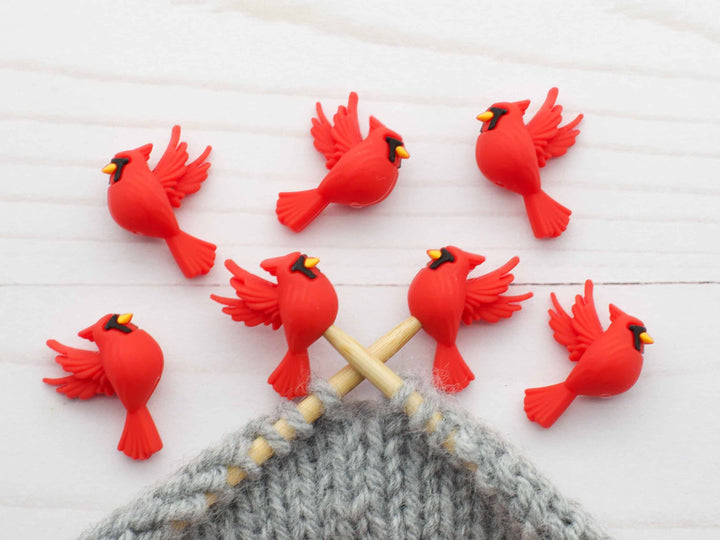 Little Cardinal | Stitch Stoppers