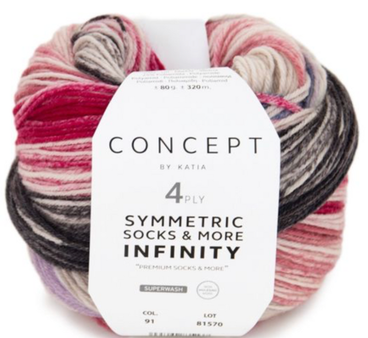 Katia Symmetric Socks Infinity