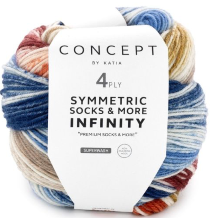 Katia Symmetric Socks Infinity