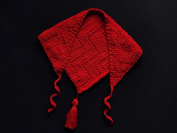 Melt the ICE Bandana (Tunisian Crochet)