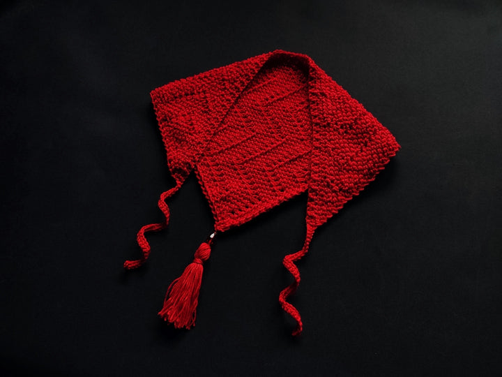 Melt the ICE Bandana (Tunisian Crochet)
