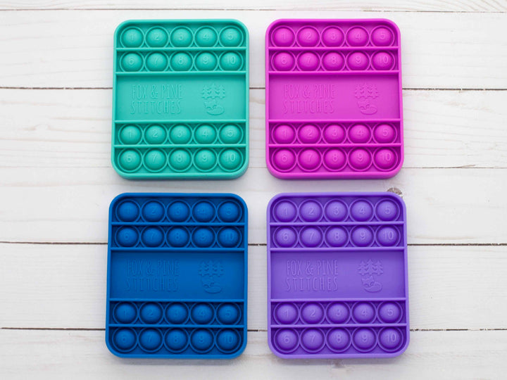 Colorful Row Counters | Knitting & Crochet