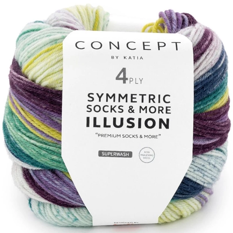 Katia Symmetric Socks Illusion