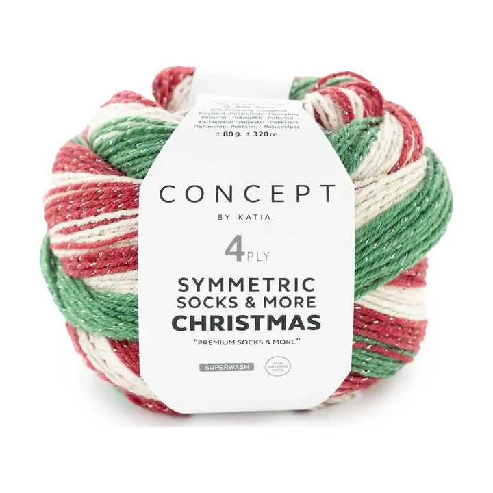Concept by Katia Symmetric Socks Christmas
