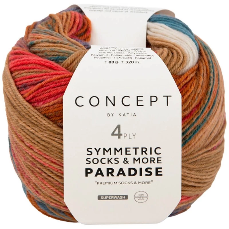 Katia Symmetric Socks Paradise