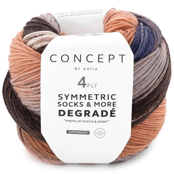 Katia Symmetric Socks Degradé