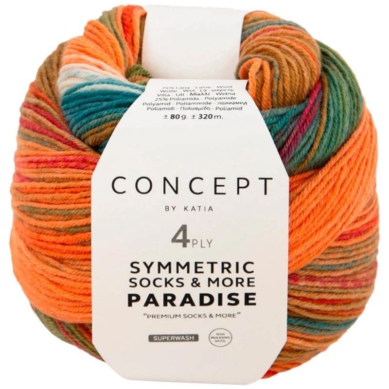 Katia Symmetric Socks Paradise
