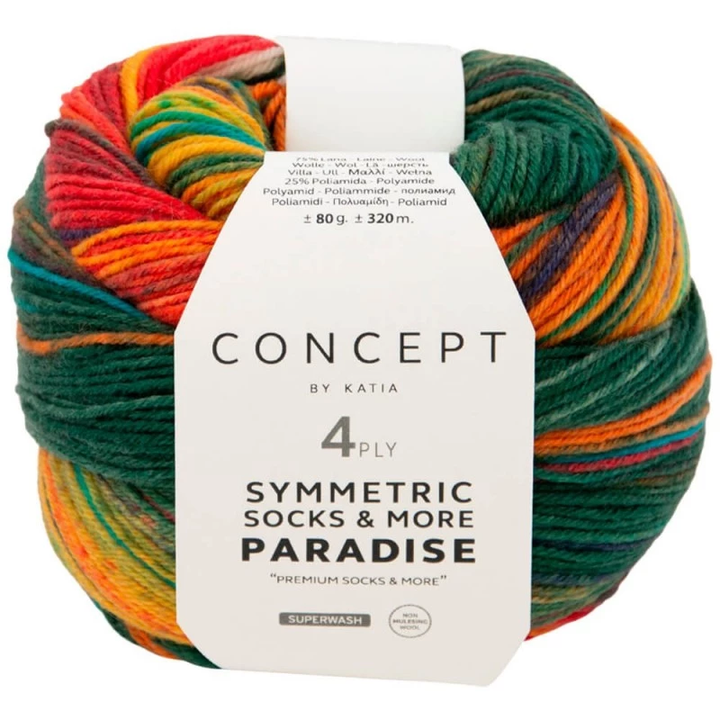 Katia Symmetric Socks Paradise