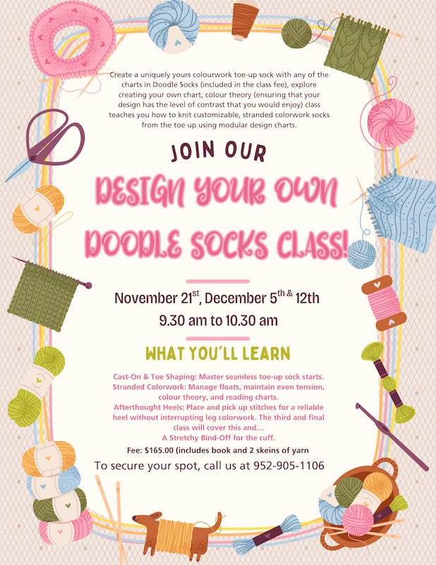 Design Your Own Doodle Socks!
